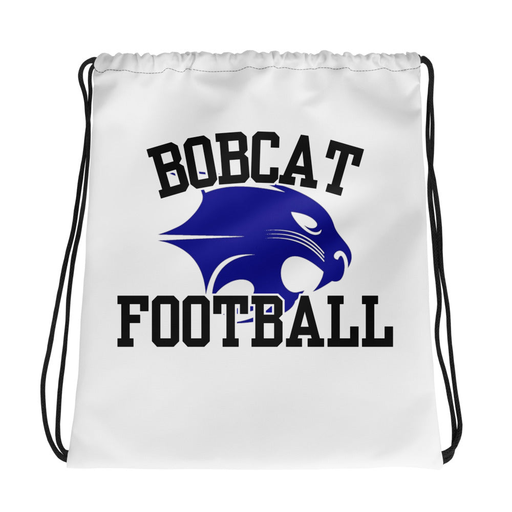 Bobcat Football Drawstring Bag