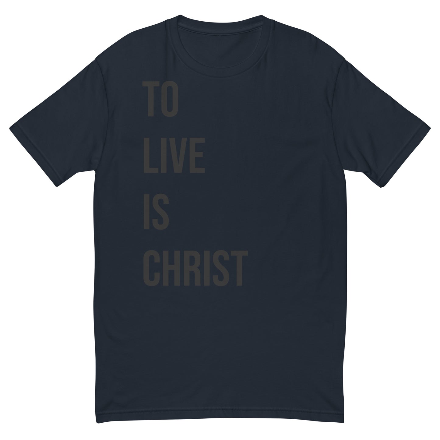 Philippians 1:21 Fitted T-Shirt